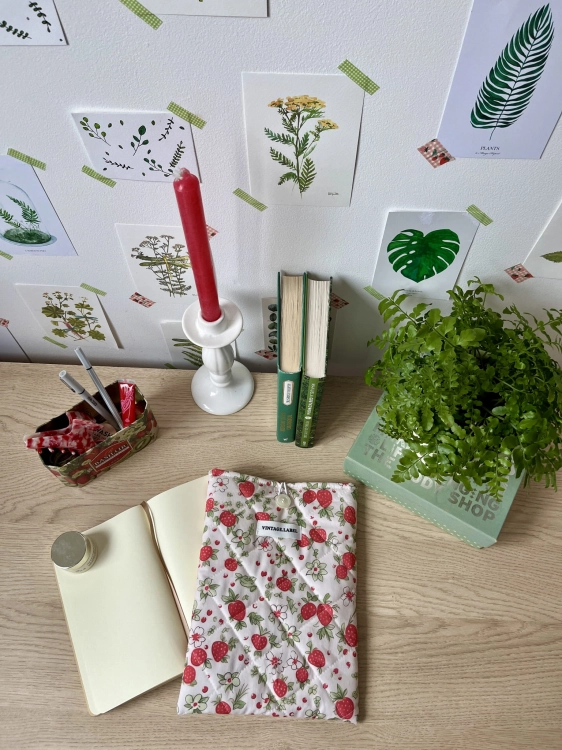 Etui w truskawki