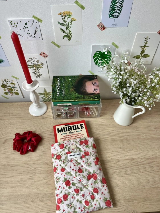Etui w truskawki