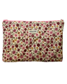 Etui na laptopa malinowy bukiet
