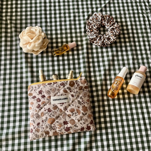 Mała kosmetyczka jesienna łąka